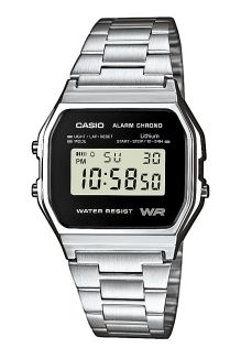 Casio Classic Retro Silver/Black - A158WEA-1EF