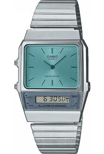 Zegarek inspirowany latami 80. Casio jasnoniebieski | AQ-800EC-2AEF