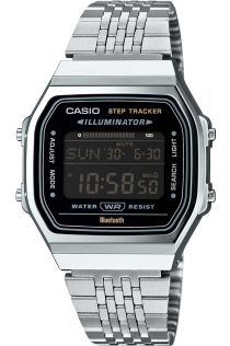 Zegarek Casio Vintage Smart z krokomierzem i Bluetooth | ABL-100WE-1BEF