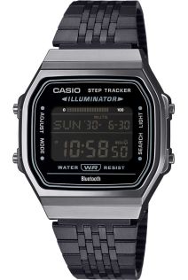 Cyfrowy krokomierz Casio Vintage Smart z metalową bransoletą | ABL-100WEGG-1BEF
