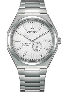 Citizen Tsuyosa Automatic tytanowy zegarek męski z mechanizmem 8213 i małą sekundą | NJ0180-80A