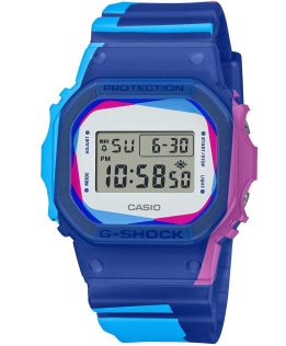 G-Shock custom art series print square digital watch | DWE-5600PR-2ER