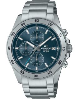 Chronograf sportowy Casio z niebieską tarczą i wodoodpornością do 100M | EFR-526D-2AVUEF