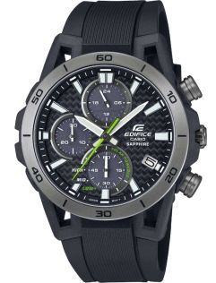 Zegarek solarny Casio Edifice z włókna węglowego i szafirowym szkłem | EFS-S640PB-1AVUEF