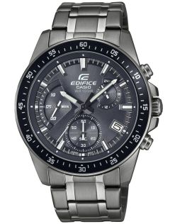 Chronograf Casio Edifice z czarnym wykończeniem IP i wyświetlaczem Neo | EFV-540DC-1CVUEF