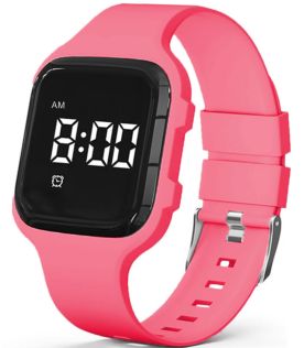 Zegarek przypominający dziewczęcy różowy | FIBEX15V03