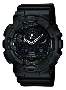Czarny stealth Speed Timer G-Shock | GA-100-1A1ER