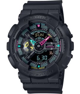 Fluorescencyjny zegarek G-Shock z wirtualnie inspirowanym designem | GA-110MF-1AER