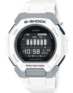 Biały zegarek sportowy G-Shock G-Squad z funkcją śledzenia kondycji | GBD-300-7ER