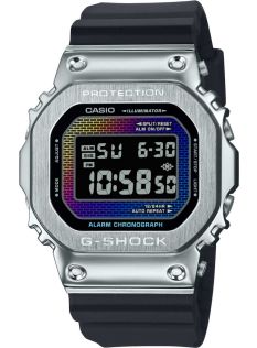 Zegarek cyfrowy G-Shock Rainbow Steel z kolekcji tęczowych bezel | GM-5600RW-1ER