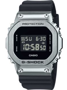 Metalowy zegarek cyfrowy G-Shock z odwróconym wyświetlaczem | GM-5600U-1ER