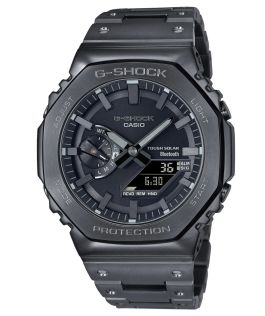 Zegarek G-Shock full metal black IP solar bluetooth z wodoodpornością do 200M | GM-B2100BD-1AER