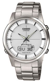 Tytanowy zegarek solarny Casio Lineage | LCW-M170TD-7AER
