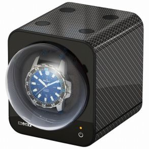 Beco Boxy Fancy Brick Watch Winder Carbon 309408
