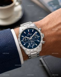 Tommy Hilfiger Mens Blue Steel 42mm
