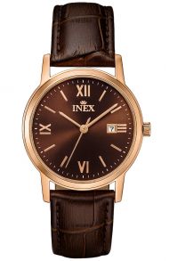 Inex Ladies Rosegolden Brown Petite 30mm