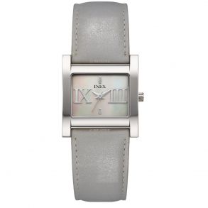 Inex Silver Square Mother of Pearl 30mm