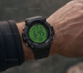 Casio XL Digital Outdoor Green Display 51mm