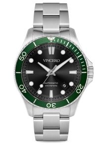 The Argo Automatic Black Green Bla-Grn-I01