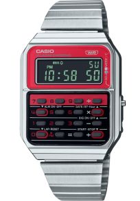 Zegarek kalkulator Casio Heritage inspirowany designem CQ-1 | CA-500WE-4BEF