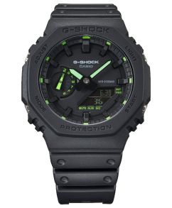 Ultra-Slim G-Shock zegarek cyfrowy 200M | GA-2100-1A3ER