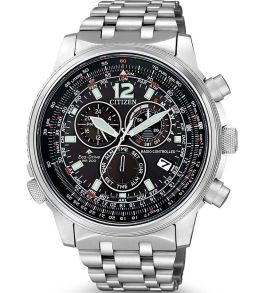 Citizen Promaster Sky Eco-Drive męski zegarek z radiowym sterowaniem i chronografem | CB5860-86E