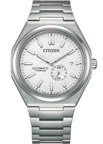Citizen Tsuyosa Automatic tytanowy zegarek męski z mechanizmem 8213 i małą sekundą | NJ0180-80A