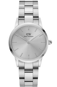 Daniel Wellington Iconic Link Unitone 28mm Silver DW00100401