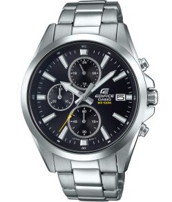 Zegarek chronograf sportowy ze stali nierdzewnej Casio Edifice | EFV-560D-1AVUEF