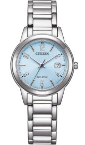 Citizen Eco-Drive damski zegarek z jasnoniebieską tarczą | FE1241-71L