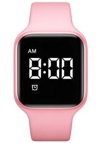 Timer medyczny różowy z cichym alarmem | FIBEX15V04