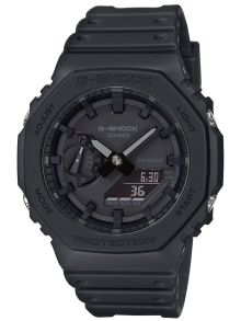Zegarek Carbon Core G-Shock z całkowicie czarnym designem | GA-2100-1A1ER