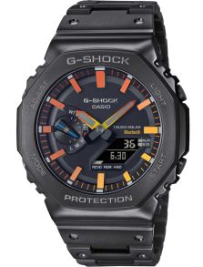 Pełny metalowy zegarek G-Shock z gradientowymi akcentami i Bluetooth | GM-B2100BPC-1AER