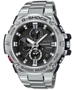Stalowy zegarek G-Shock Bluetooth Premium | GST-B100D-1AER