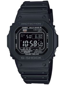 Kwadratowy zegarek solarny Casio G-Shock Multi-Band 200M | GW-M5610U-1BER