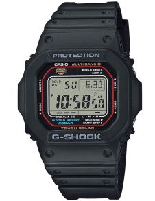 Kwadratowy zegarek cyfrowy solarny Casio G-Shock Multi-Band 200M | GW-M5610U-1ER