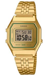 Zegarek cyfrowy Casio Vintage Gold-Green z kolekcji Retro | LA680WEGV-9AEF