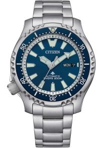 Citizen Promaster Fugu Limited Edition automatyczny zegarek do nurkowania | Niebieska tarcza i certyfikacja ISO | NY0161-63L