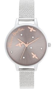 Olivia Burton Pearly Queen Pearl Detail Rose Gold & Silver OB16PQ01