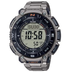 Pro Trek eco solar triple sensor titanium outdoor watch | PRG-340T-7ER
