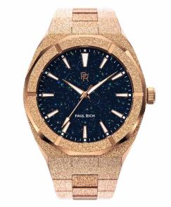 Paul Rich Frosted Star Dust - Rose Gold Color 45mm