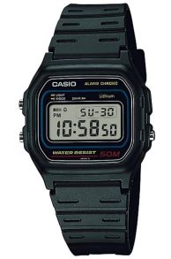Kompaktowy cyfrowy zegarek sportowy Casio | W-59-1VQES