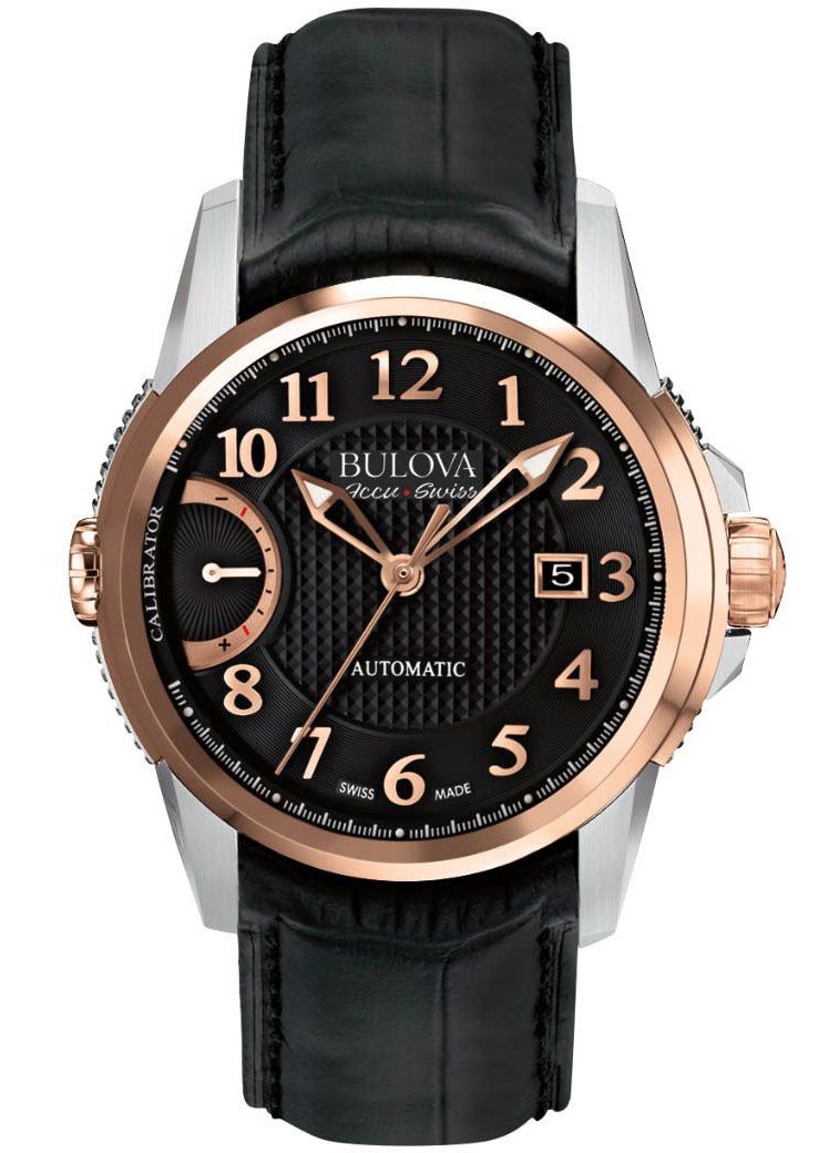 Bulova accu shop swiss automatic chronograph