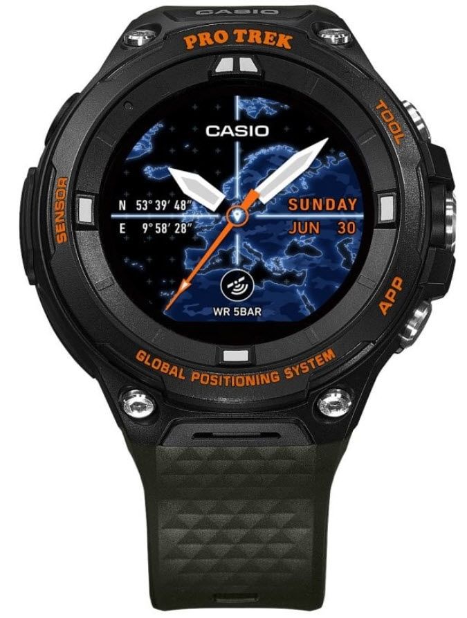 Casio Pro Trek Smart Watch WSD-F20A-GNBAE