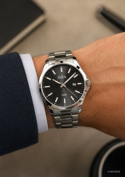 Inex Mens Steel Classic 40mm
