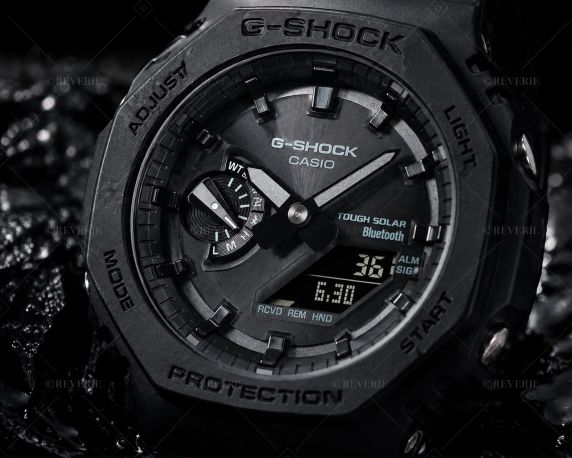 Zegarek Solar Bluetooth Casio G-SHOCK z Carbon Core Guard 200M | GA-B2100-1A1ER