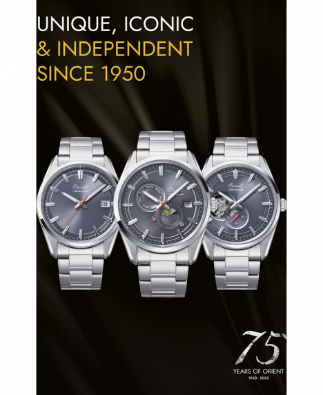 Orient Stretto Date 75 Anniversary RA-AC0R04N