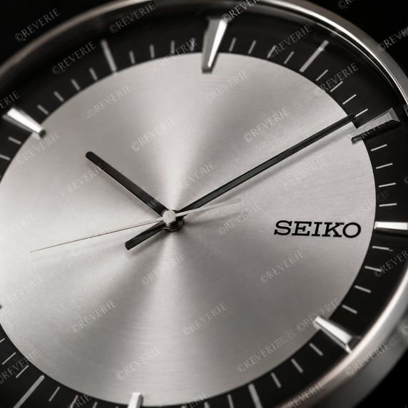 Seiko Aluminium Wall Clock Quiet Sweep Second Hand 40x5cm