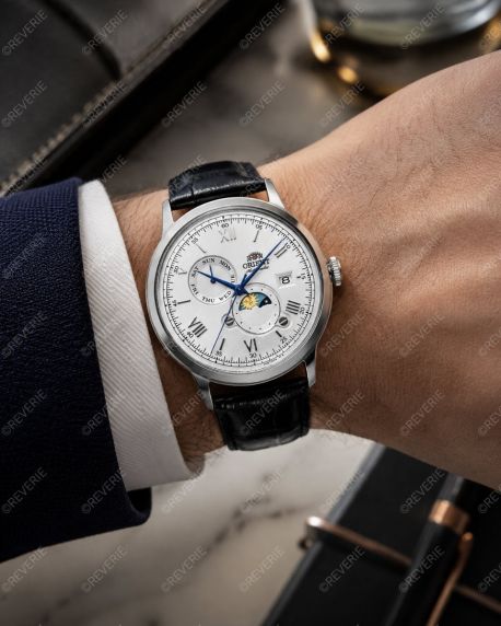 Orient Mens Moon-Phase Automatic 41mm