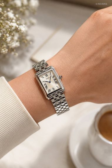 Seiko Ladies Roman Rectangular 22mm